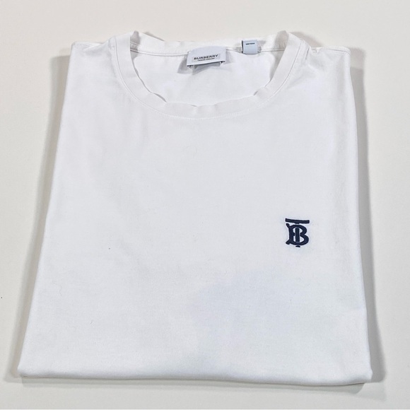 Burberry TB Monogram Embroidered Tshirt Size L - Picture 12 of 12